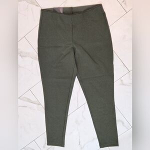 Banana Republic Olive Green High-Rise Pull On Skinny Pants Size L